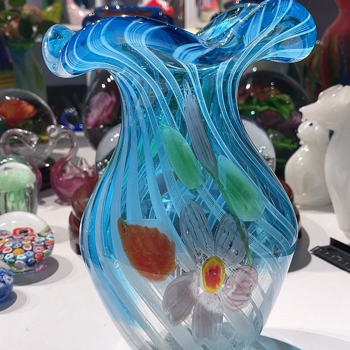 牛****花纯手工制作琉璃产品微瑕