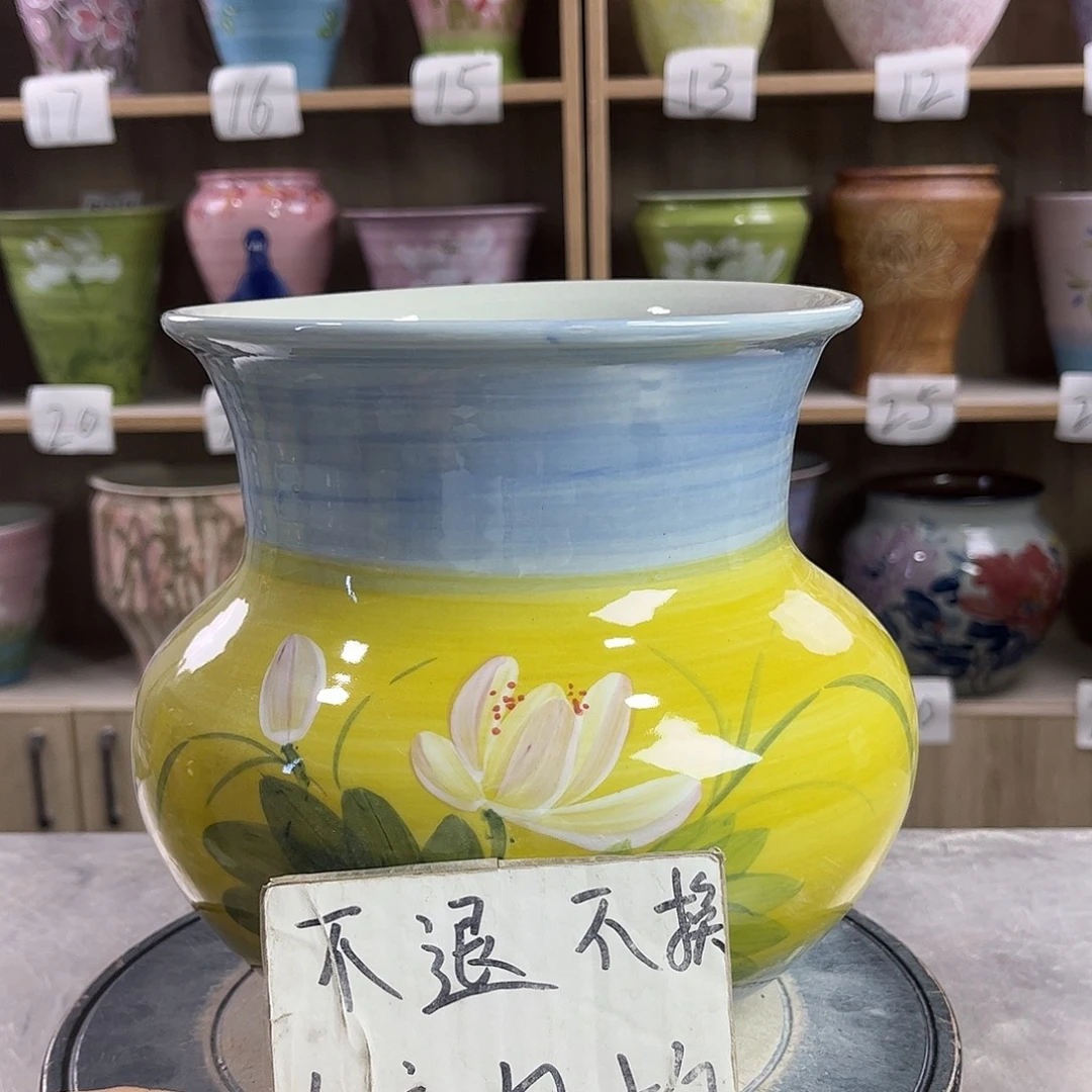 景德镇陶瓷花盆花盆