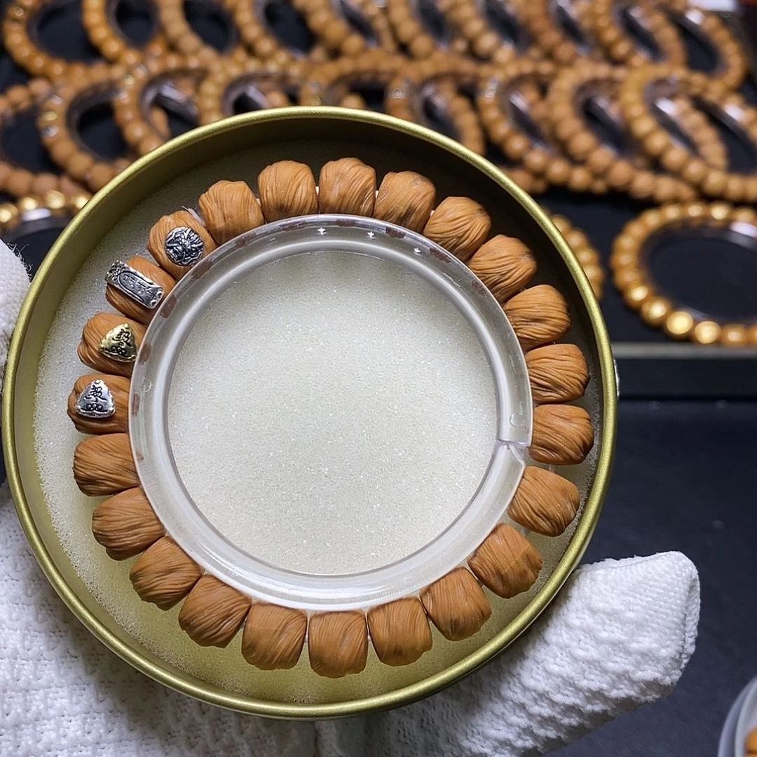 猴头核桃手串四标鬼印 10+ 全品 258号