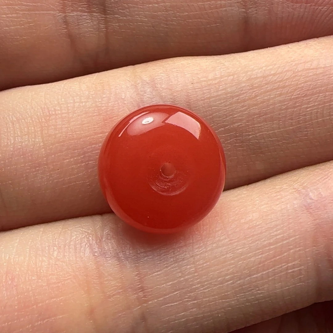 南红玛瑙平安扣未镶嵌C****