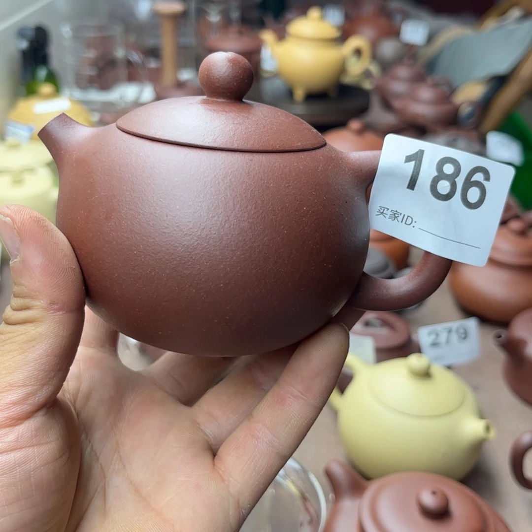 紫砂茶壶底槽清西施220左右