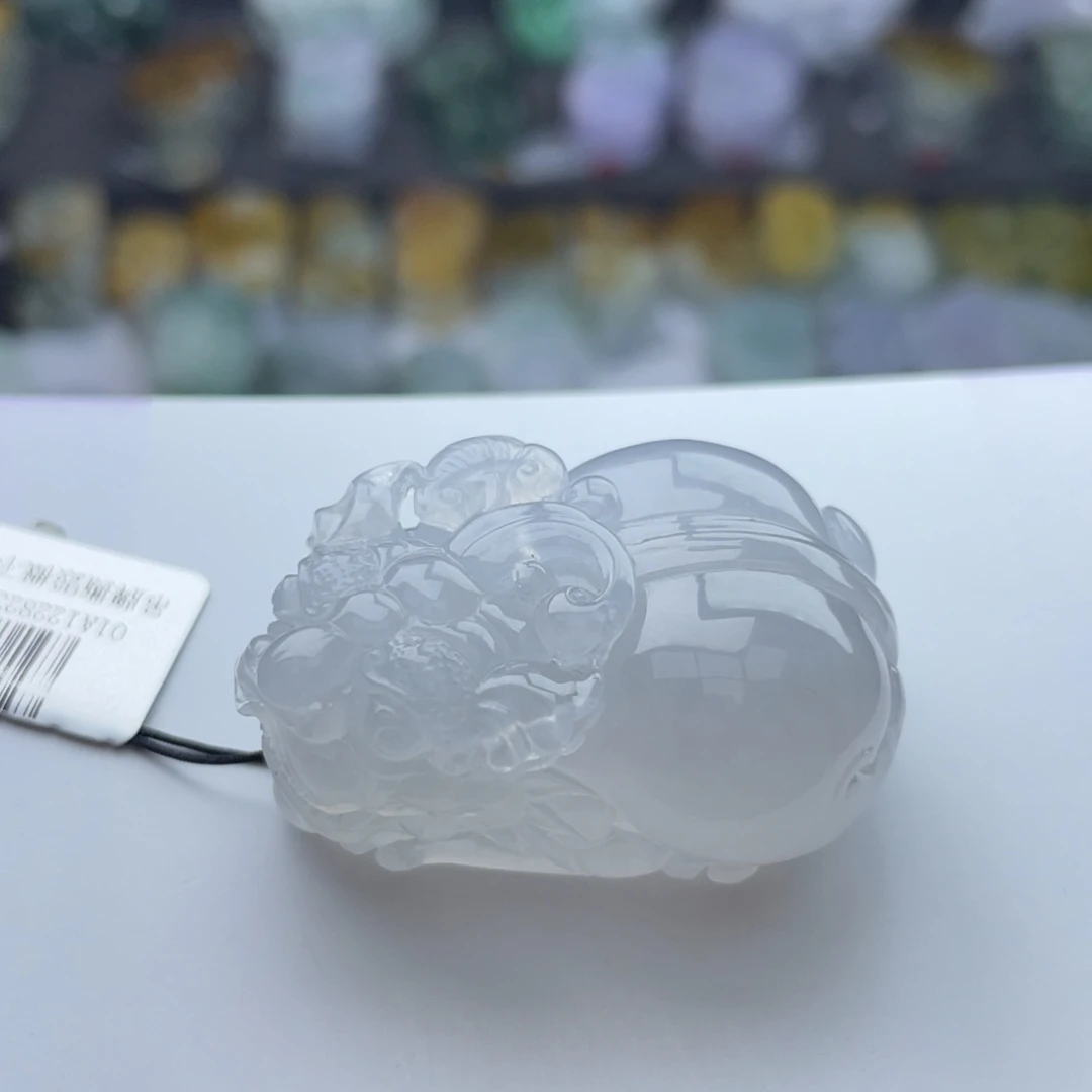 翡翠颈饰未镶嵌貔貅