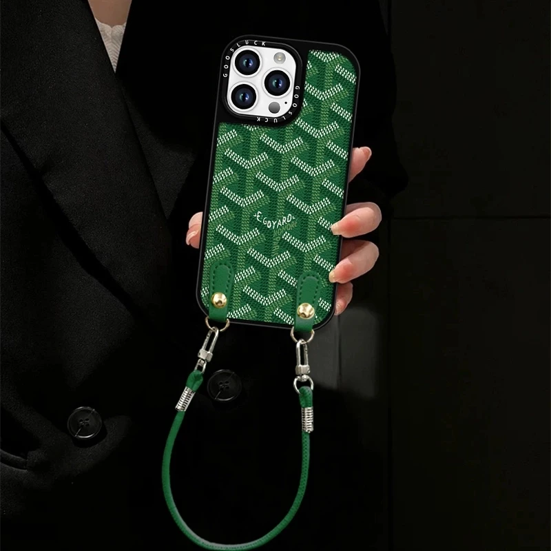 狗牙适用苹果vivo华为oppo小米iPhone16刀锋小羊皮全包手机壳