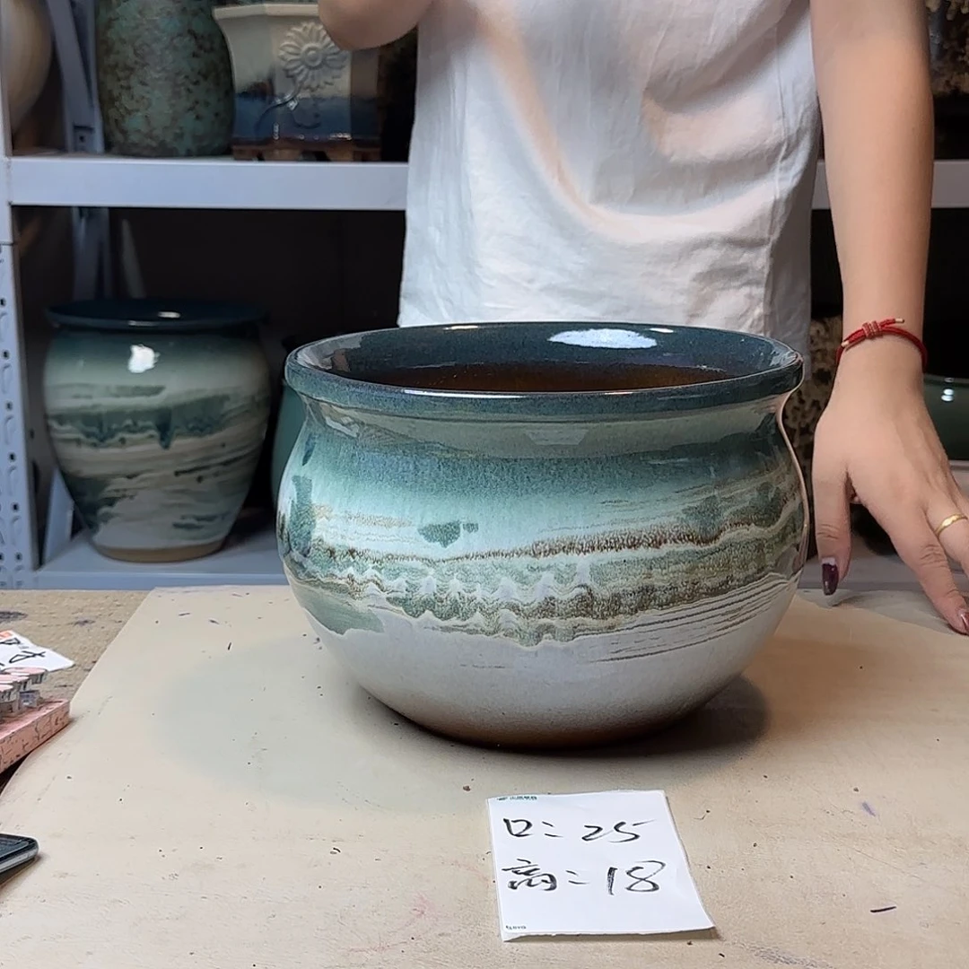 25@18 紫砂花盆尺寸