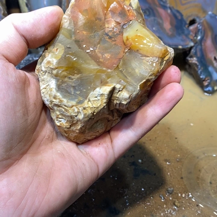 未镶嵌玛瑙/玉髓珠宝半成品