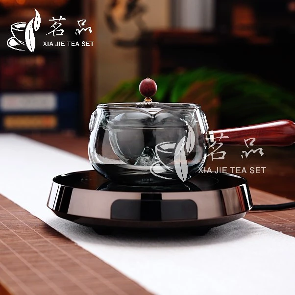 超薄1300W 大功率电陶炉加逍遥壶煮茶套装