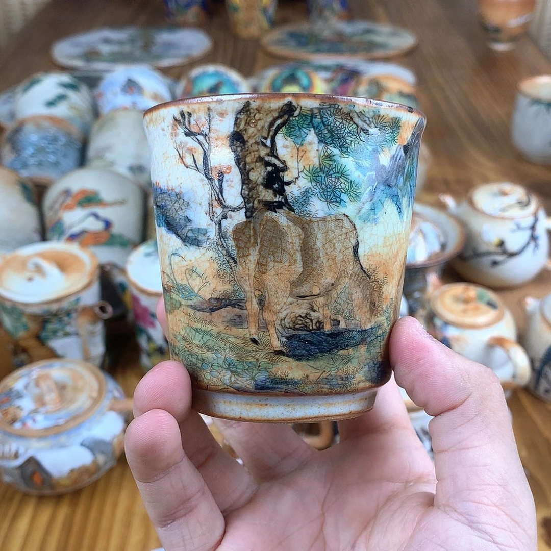 .***海杯景德镇陶瓷手作