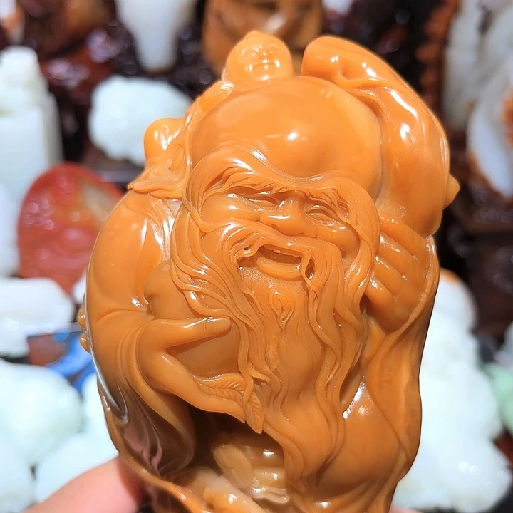 和田玉未镶嵌摆件