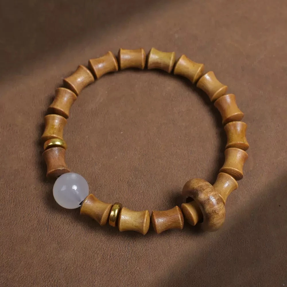 【产业协会】绿檀香木逢考必过节节高跑环款 ESCX242