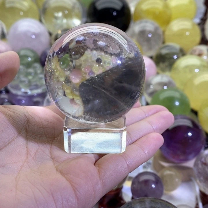 未镶嵌珠宝半成品水晶灵*6