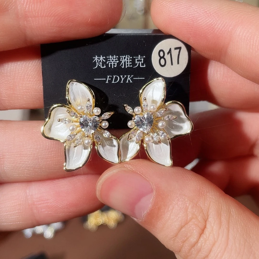 合金925银锆石梵817