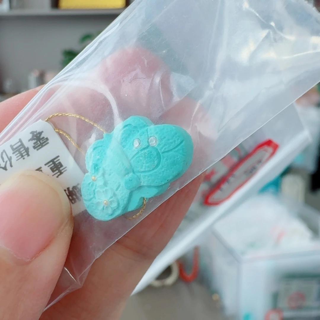 未镶嵌绿松石珠宝奇石