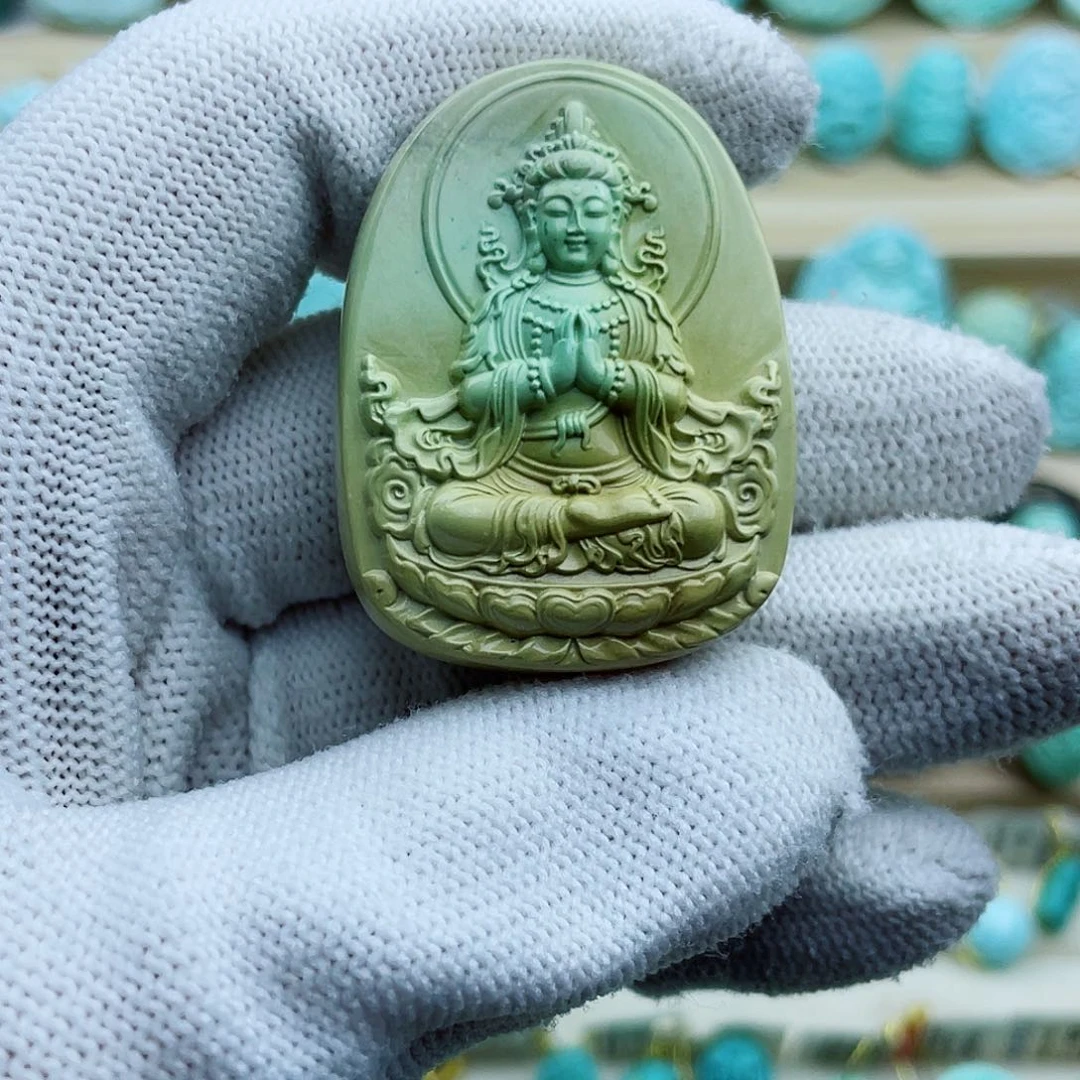 未镶嵌绿松石珠宝奇石