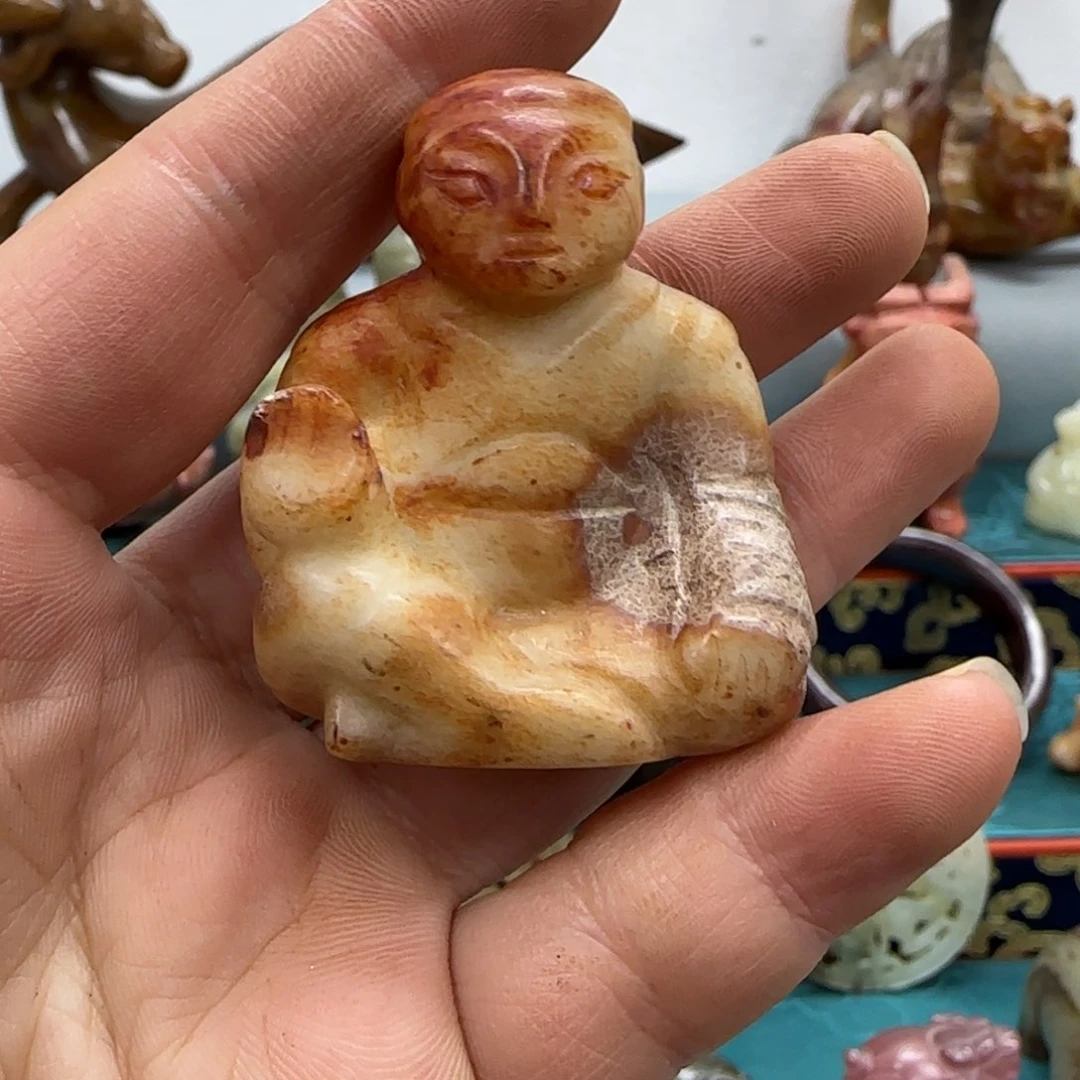 未镶嵌和田玉（糖玉）挂件