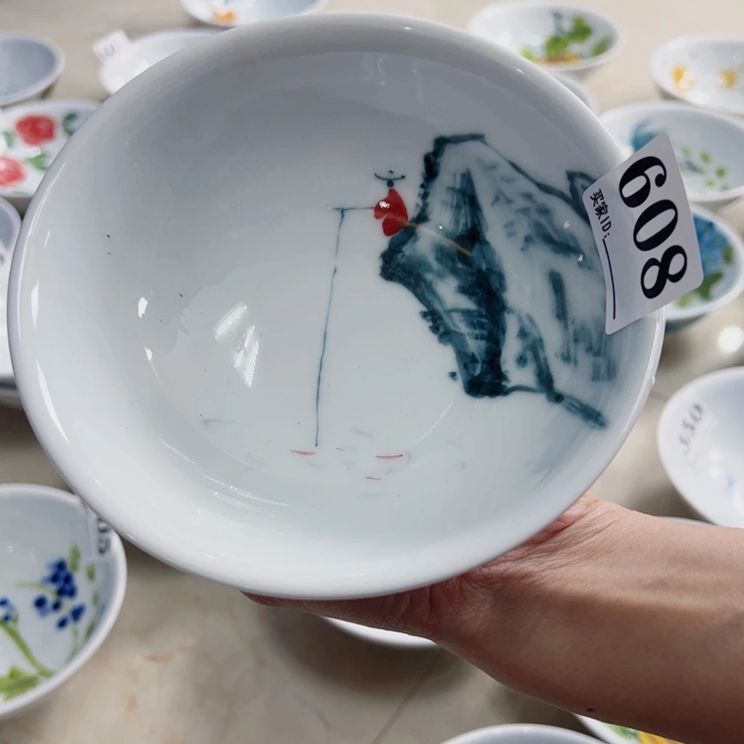 靖***景德镇陶瓷手工手绘制作