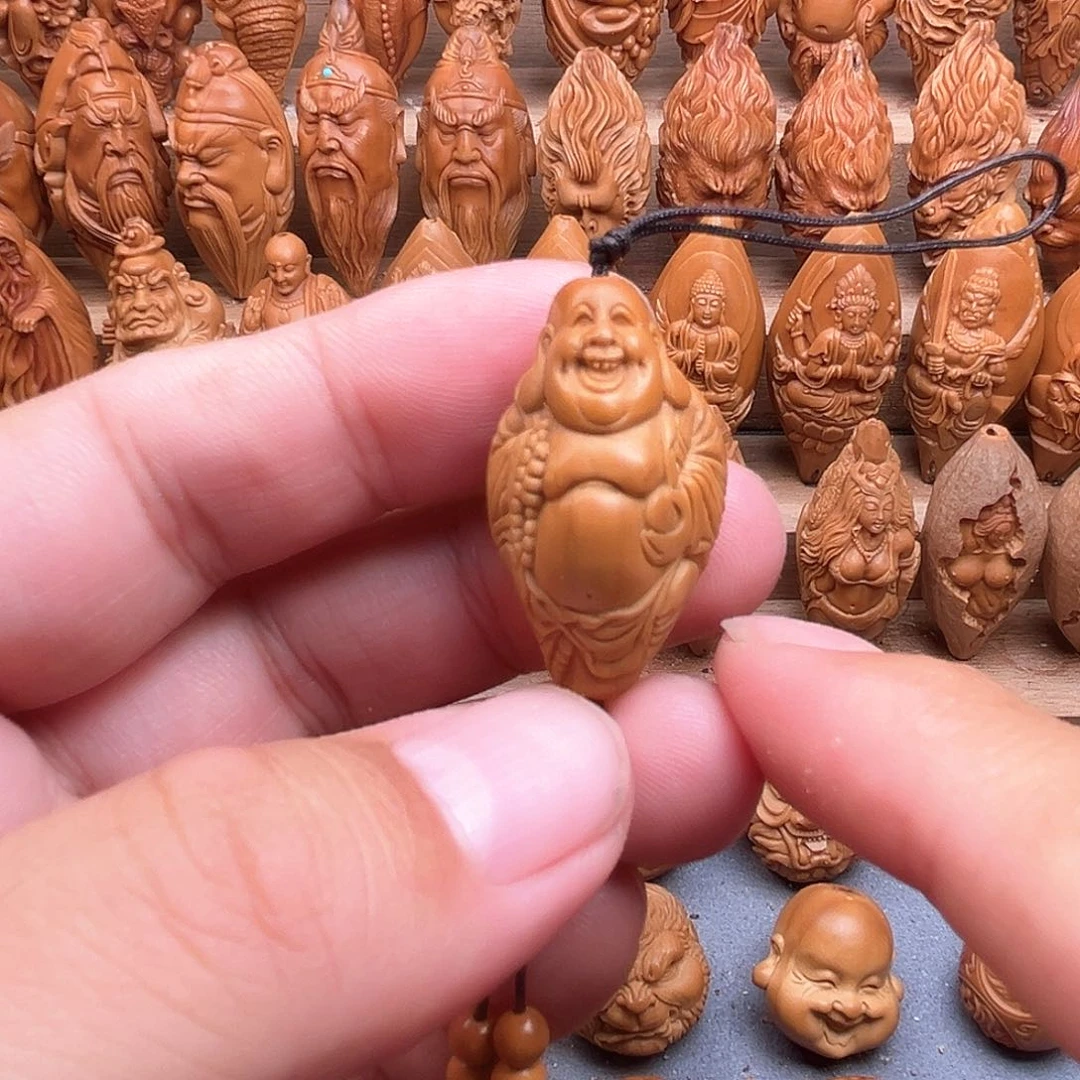 橄榄核吊坠20弥勒