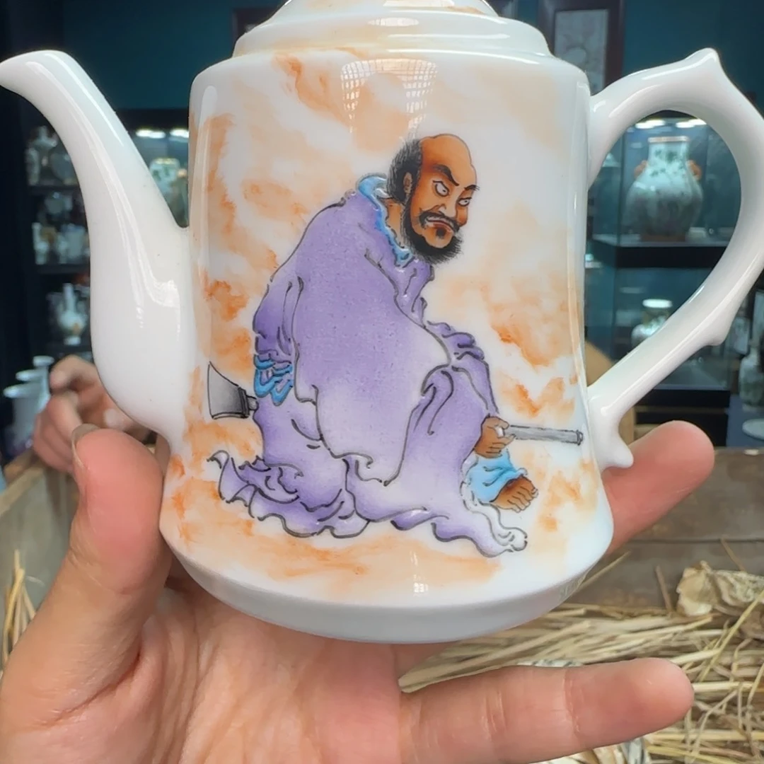 壶景德镇陶瓷手工制作