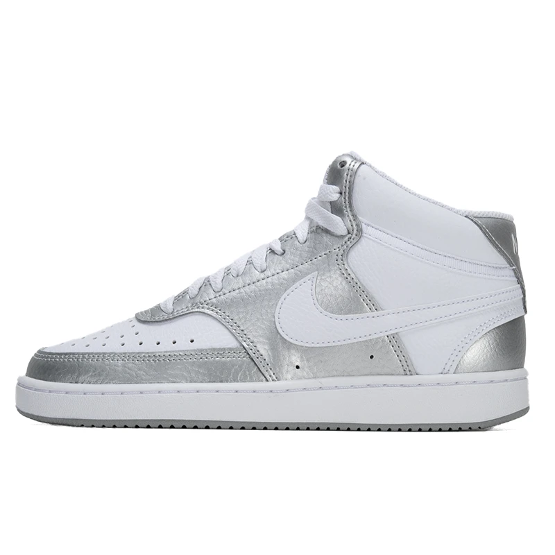 NIKE耐克女鞋高帮板鞋COURT复古运动鞋潮酷 百搭舒适休闲鞋CD5436