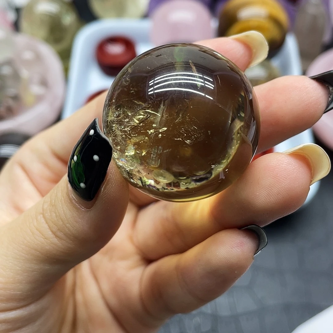 一***糖未镶嵌水晶珠宝半成品17