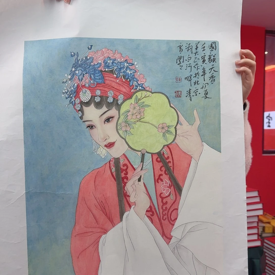 国画多次参加国内外大型展览的