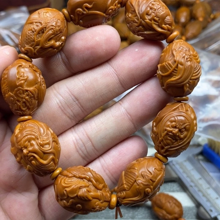 手串/手链橄榄核橄榄核雕工艺手串