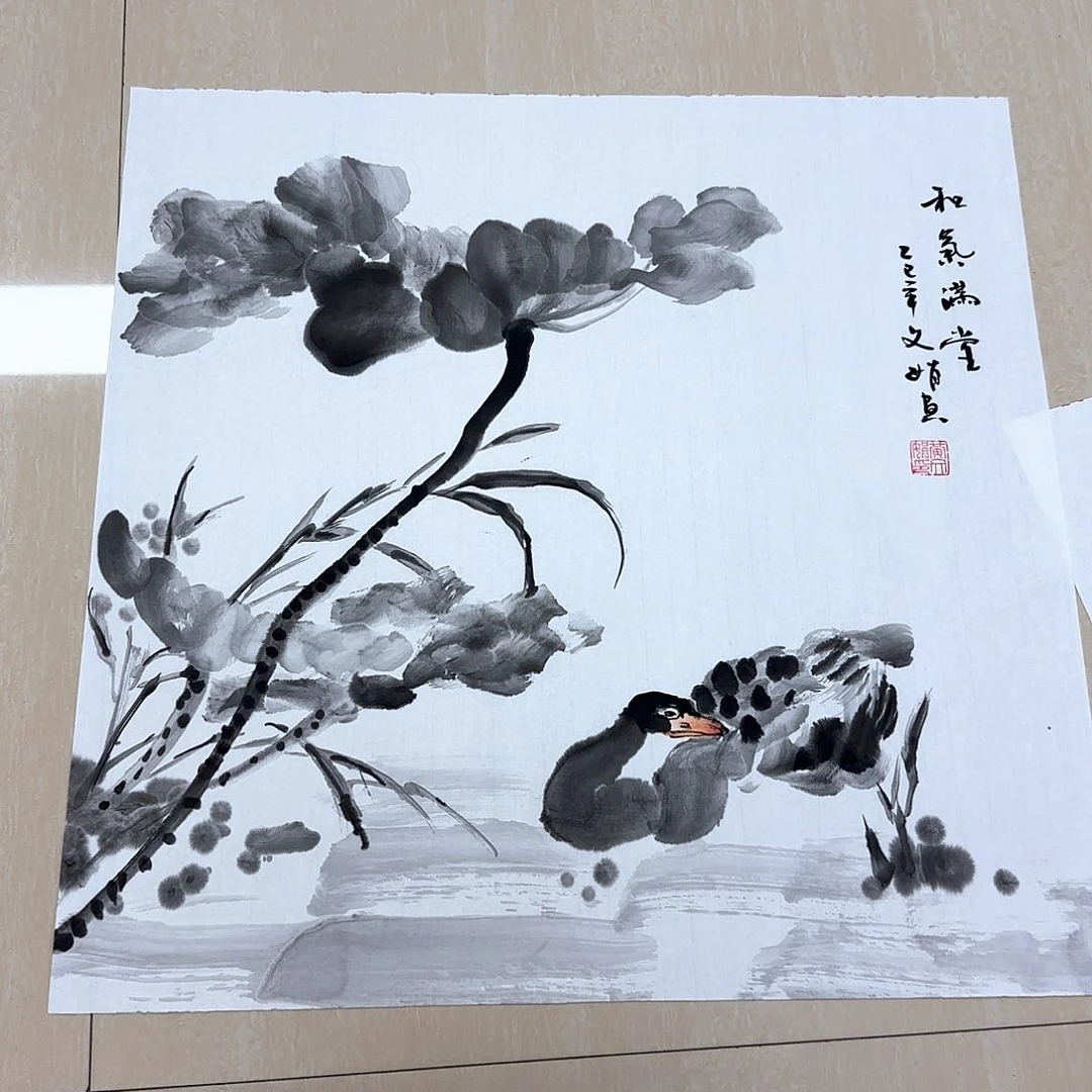 国画国画作品集一个