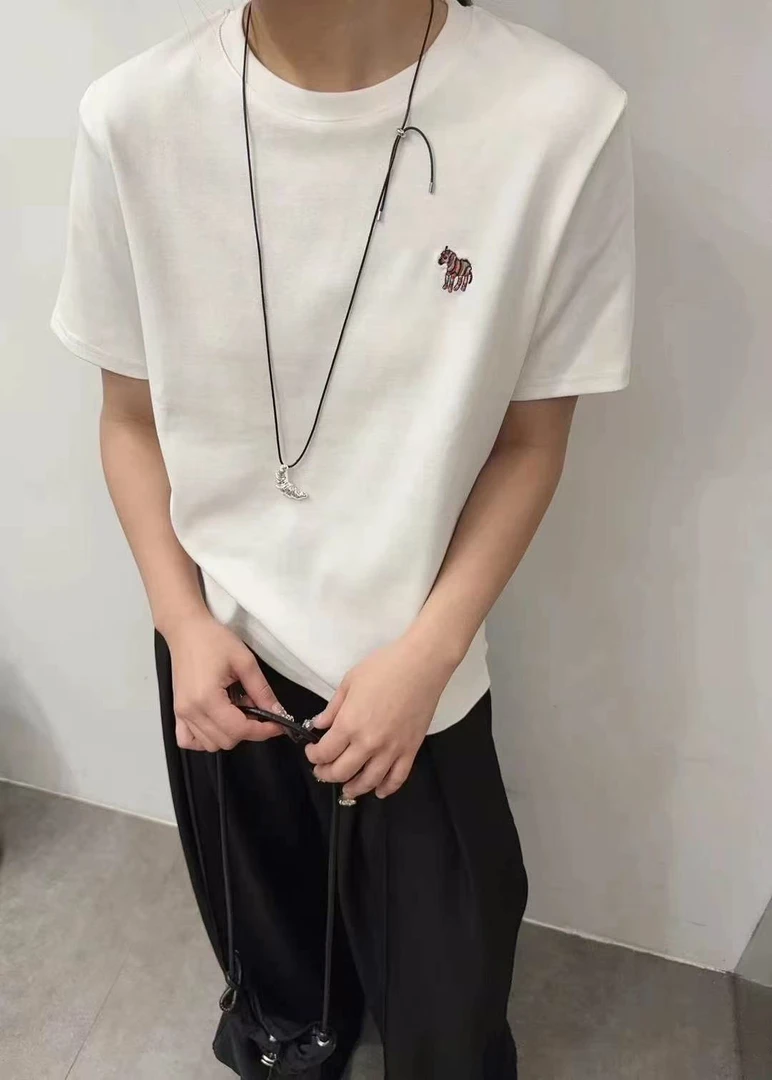 玲姐甄选夏款百搭休闲T恤