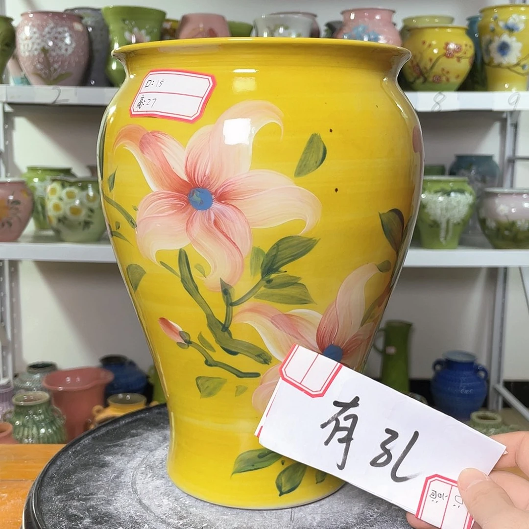 景德镇陶瓷花盆花器暇258