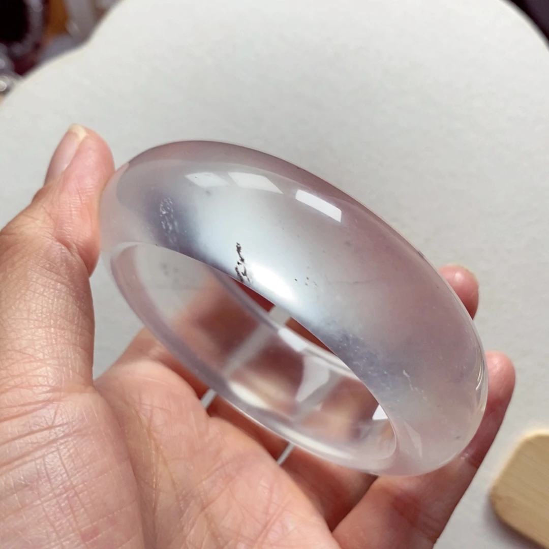 石英质玉手镯未镶嵌55-56