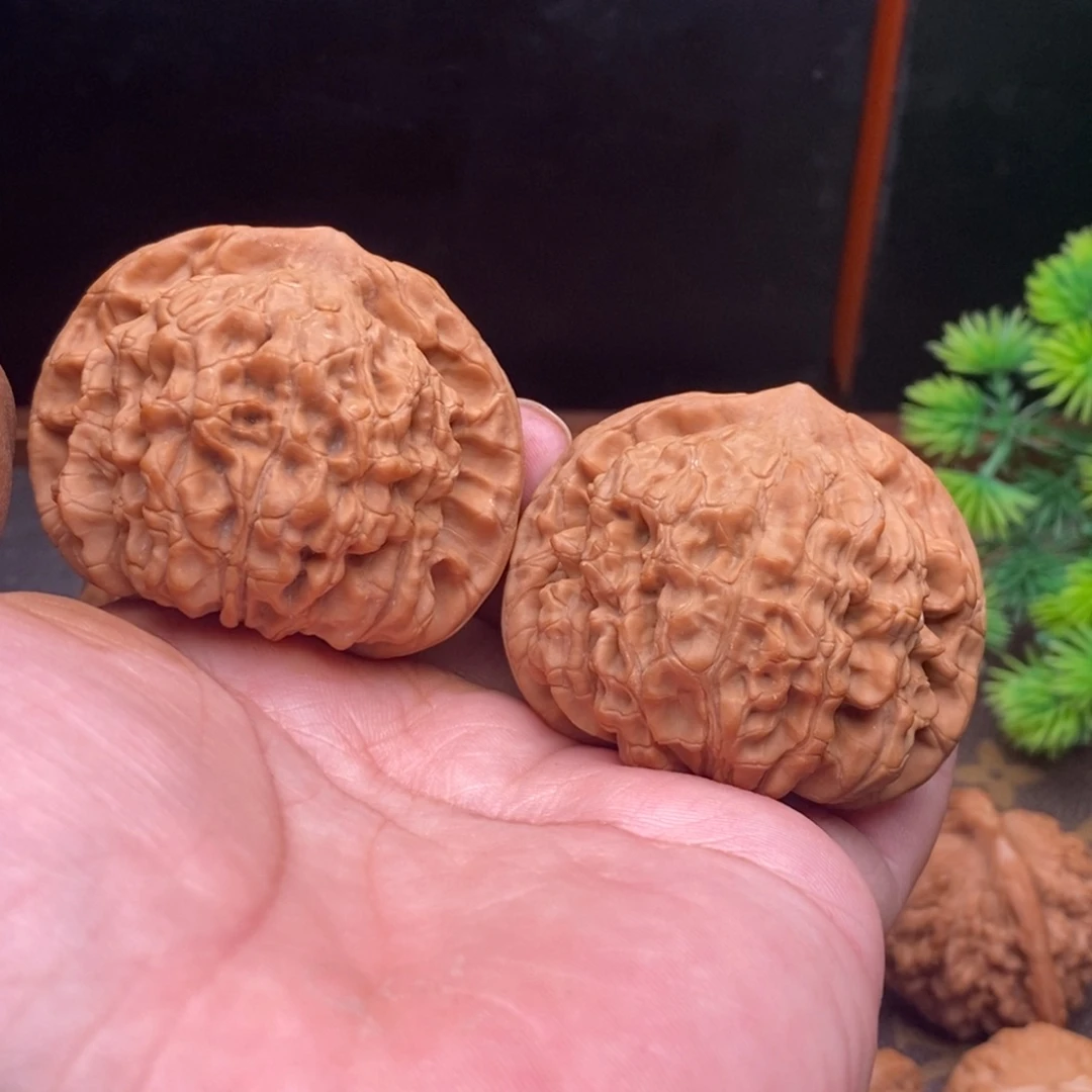把件文玩核桃B9号50尺官帽