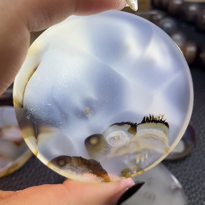 树***神玛瑙/玉髓未镶嵌颈饰