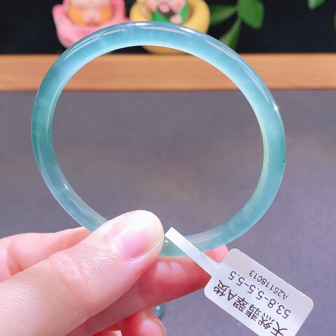 翡翠未镶嵌手镯天然翡翠