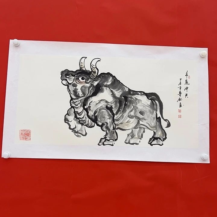 国画马景岭去伪存真！