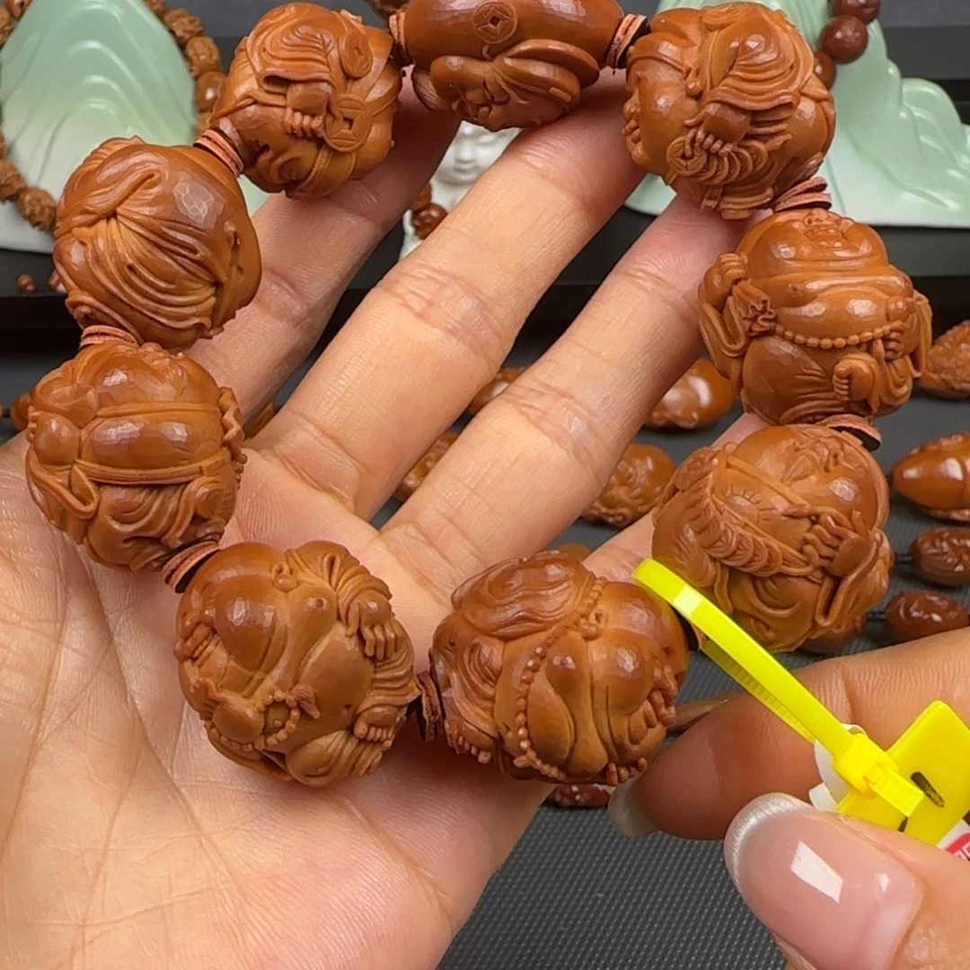 橄榄核吊坠油核财迷