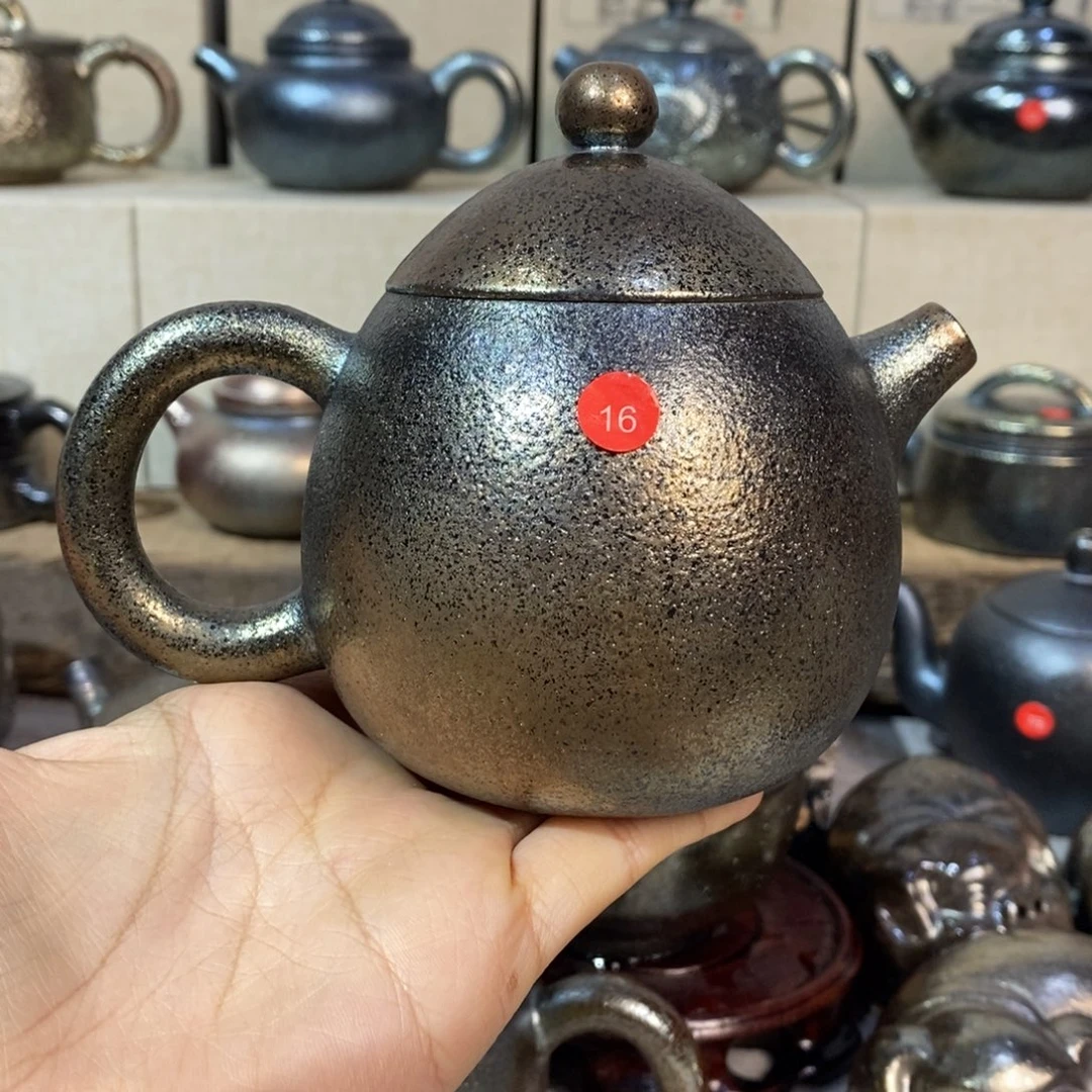 云南建水紫陶柴烧微瑕特价壶