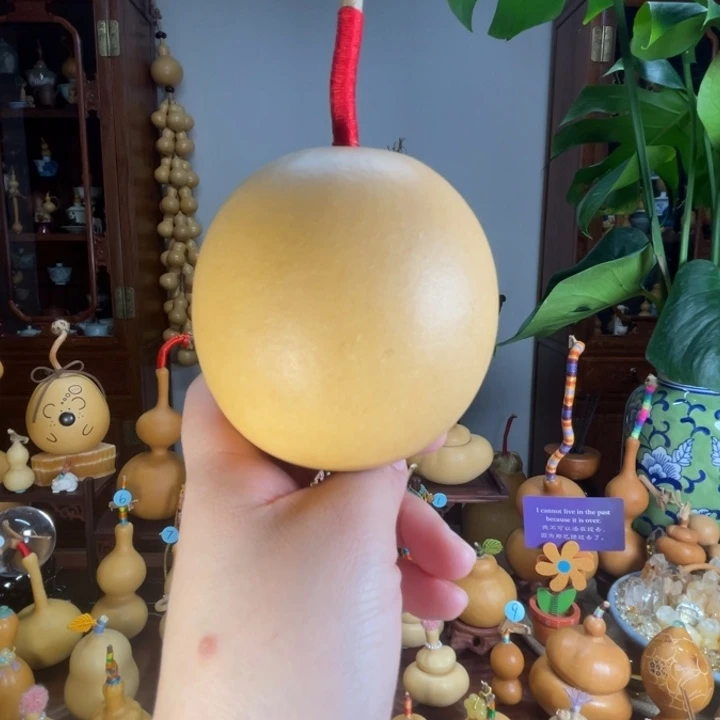 苹果型葫芦厚皮响籽葫芦