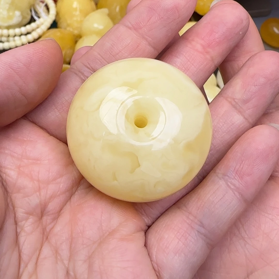 蜜蜡颈饰未镶嵌天然蜜蜡