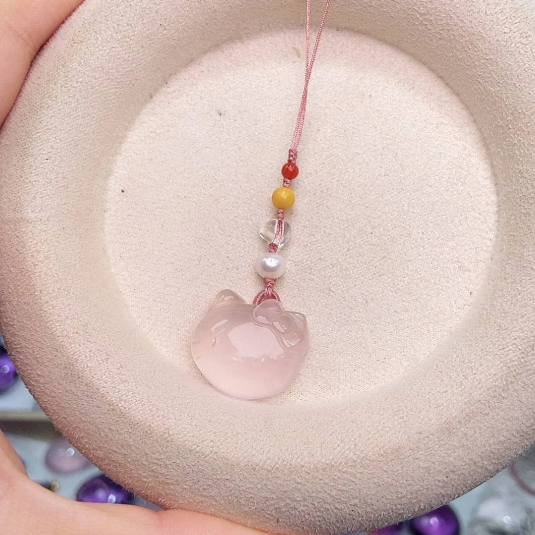 水晶吊坠(不含链)未镶嵌