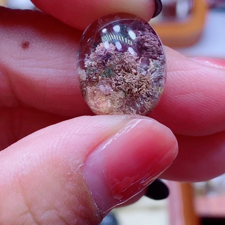 颈饰未镶嵌水晶爱**莲水晶