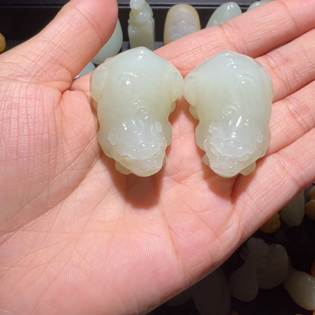 和田玉未镶嵌车挂y*x