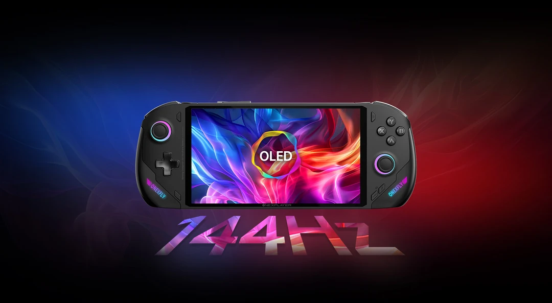 壹号本OneXPlayer飞行家F17英寸120HZwin掌机掌上电脑steam游戏机