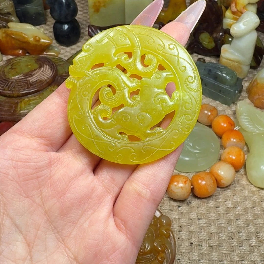 吊坠白玉菩提挂件