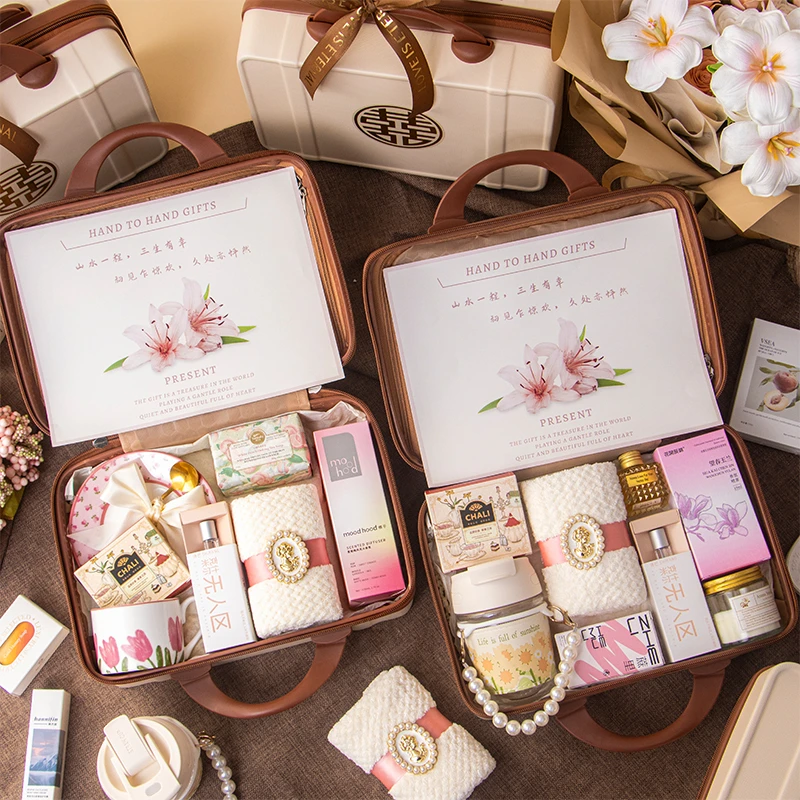 伴手礼女伴娘男伴郎高级感结婚送宾客回礼实用礼品盒喜宴礼盒套装