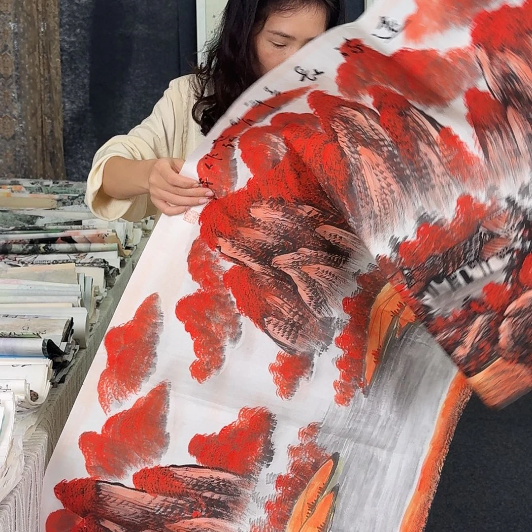 纯手绘的好看作品