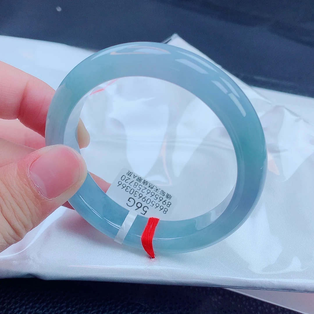 翡翠手镯未镶嵌天然缅甸翡翠A货手镯
