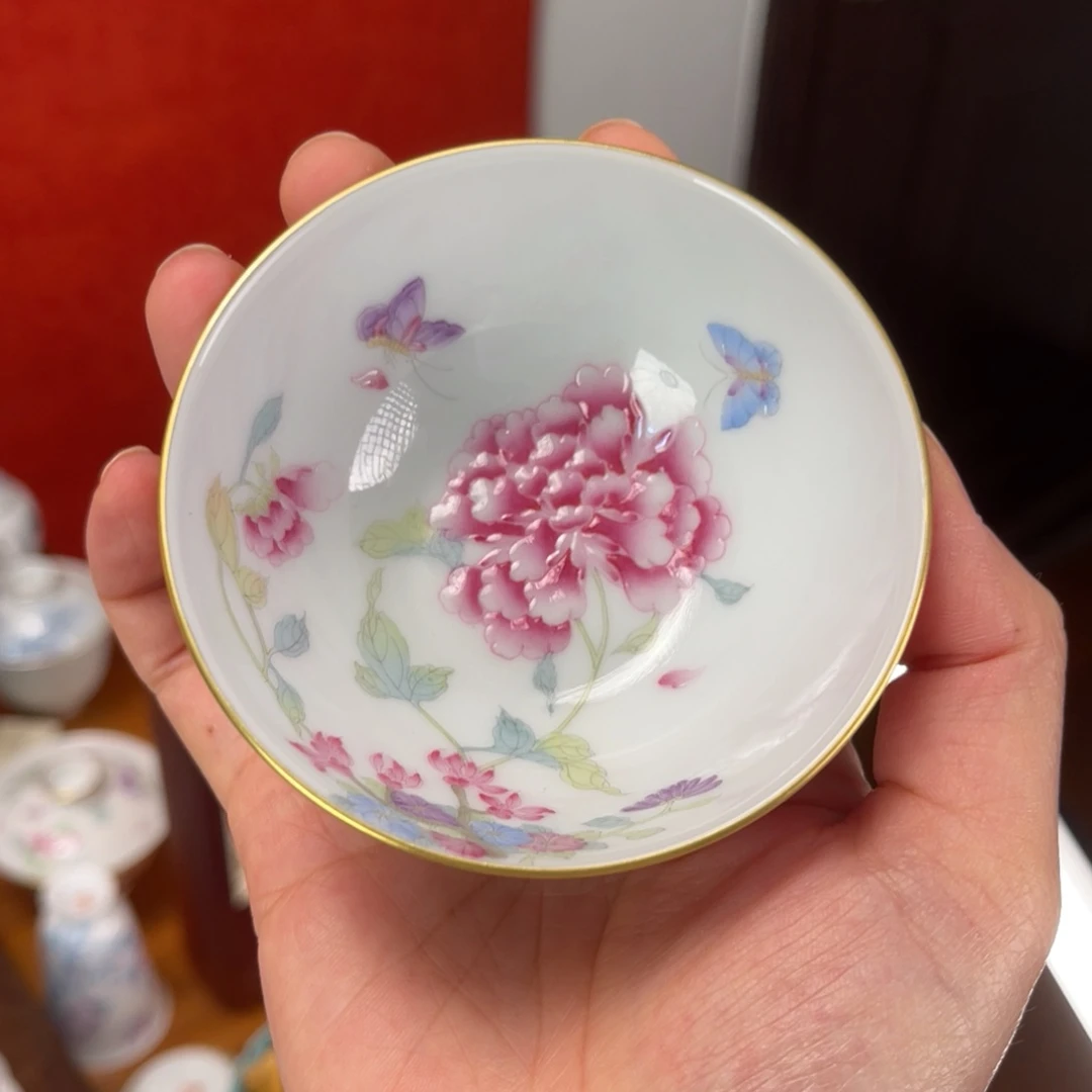 景德镇纯手绘陶瓷茶具