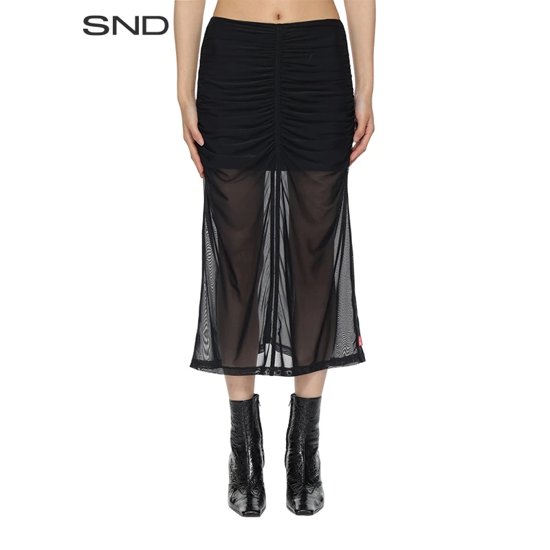 【DS 设计师品牌】SND SS25 层次褶皱纱裙