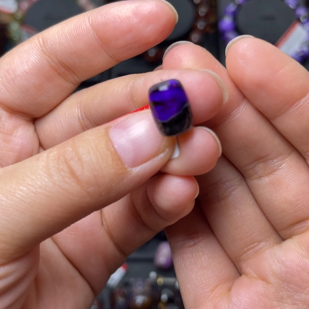 苏纪石（舒俱来）未镶嵌手链舒俱来桶珠