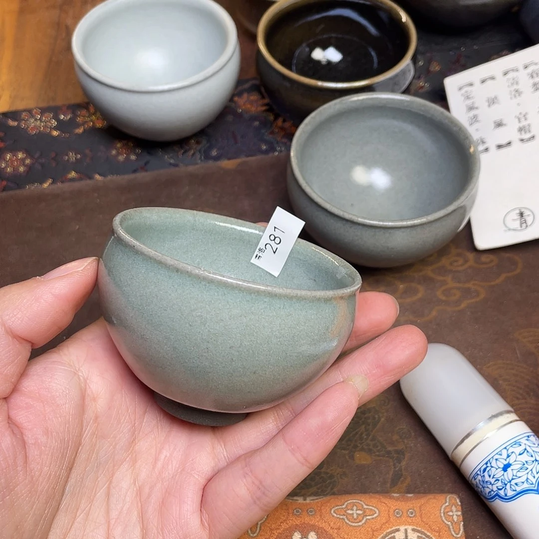 茶盏281 福临号建盏柴烧薄胎