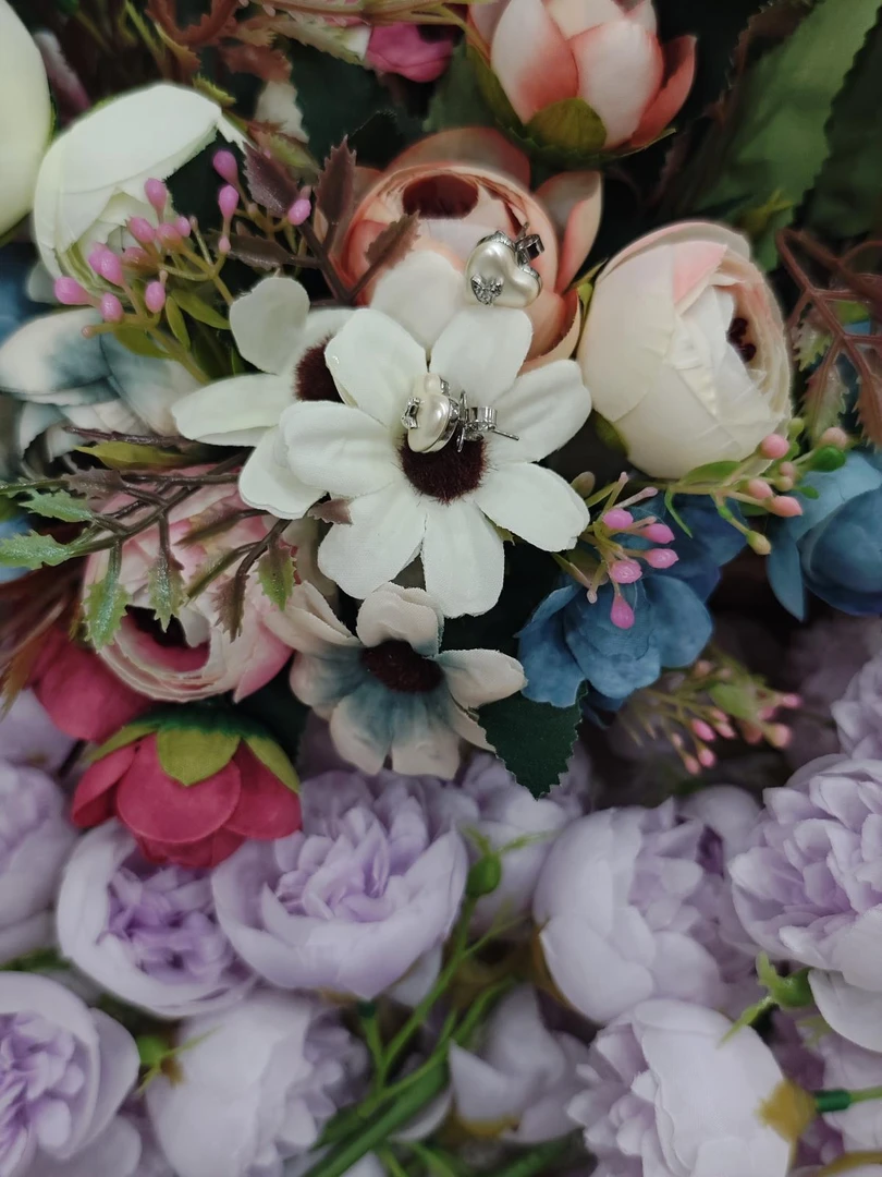 铜合金耳饰 流星时尚百搭耳饰【刻字小爱心耳饰】E-010